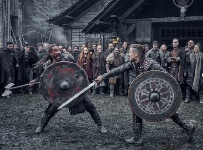 The Last Kingdom Serpent-Breath Sword – Uhtred of Bebbanburg Replica Viking Sword | Handmade Stainless Steel Medieval Battle Sword with Display Plaque SW105