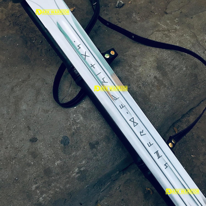 Ragnar Lothbrok Sword & Axe Set – Authentic Viking Sword of Kings Replica with Functional Battle Axe | Handmade Viking Weapon Gift Set SW103