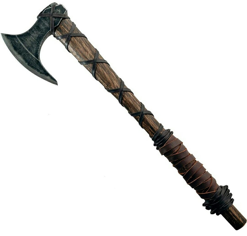 Unleash Your Inner Viking with the Authentic Ragnar Axe - Premium Hand-Forged Norse Axe by ColdLand Knives CL-AXE-1001
