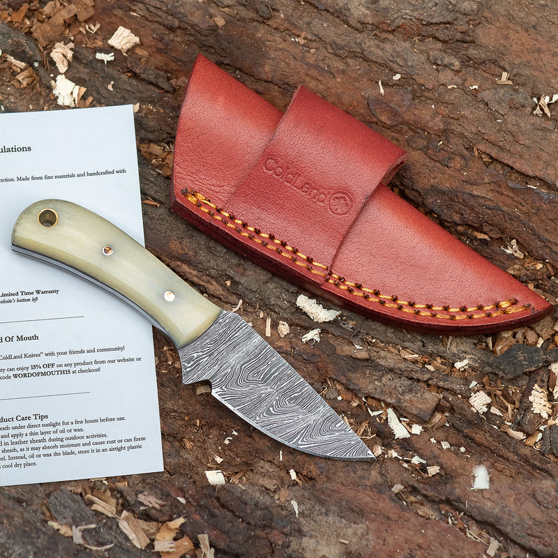 Premium Hand-Forged Skinner Hunting Knife by ColdLand Knives NMK11
