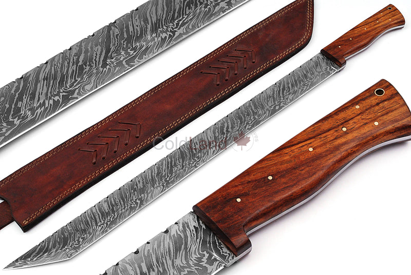 The Viking Warrior: Hand Forged Damascus Steel Sword : SK015