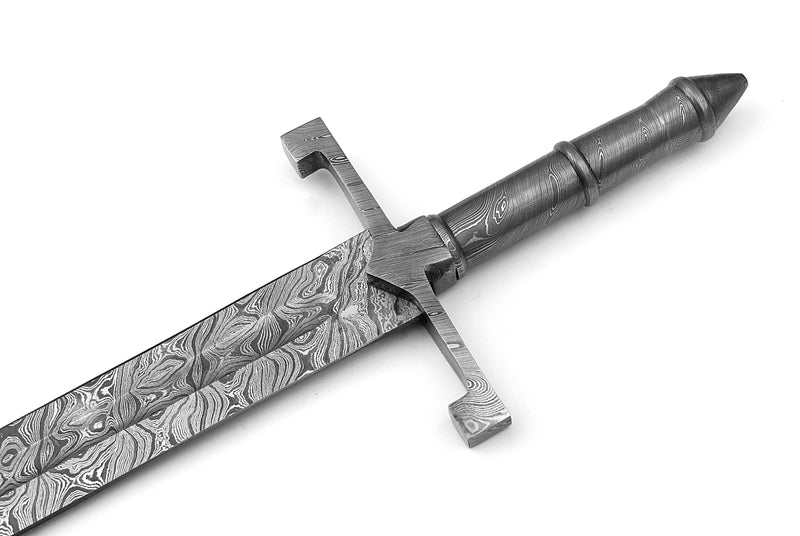SK018 - Handcrafted Damascus Steel Viking Sword - The Perfect Gift for Him