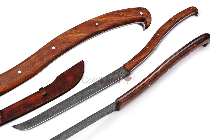 Hand Forged Sword Damascus Steel Viking Sword, Battle Ready Sword, Gift for Him, Wedding Gift for Husband, Anniversary Gift SK042