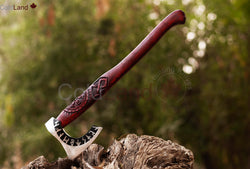 War Axe: Heavy Duty Carbon Steel Axe for Chopping and Demolition - ARSAXE19