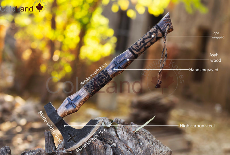 Throwing Axe: Perfect Your Aim with Our Precision-Crafted Axe : ARSAXE23