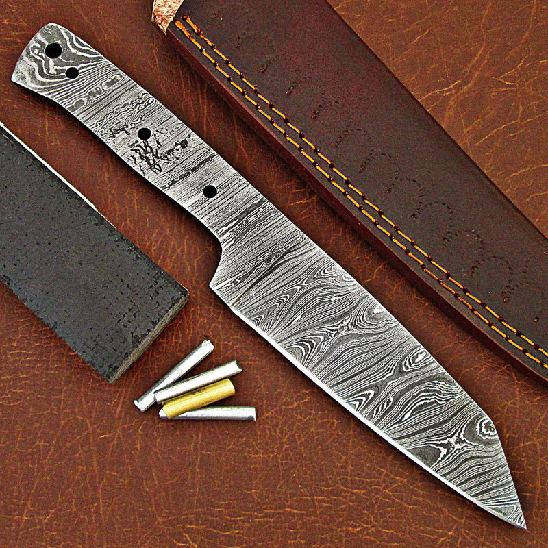 Craft Your Own Damascus Knife with ColdLand's DIY Making Kit: | NB120