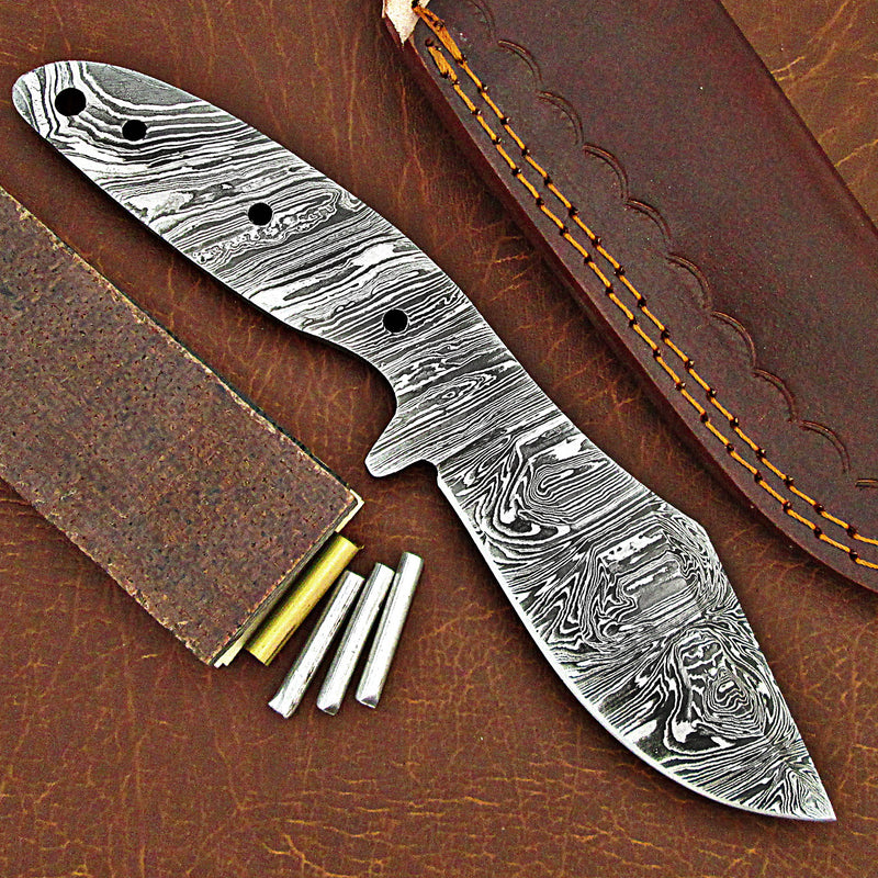 Your Own Handmade Damascus Knife with ColdLand's DIY Making Kit - NB121