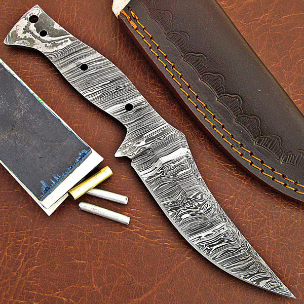 Inner Blacksmith with ColdLand's DIY Handmade Damascus Knife Making Kit - NB112
