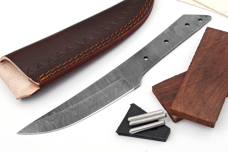  ColdLand Damascus Knife Making Kit DIY Handmade Knife