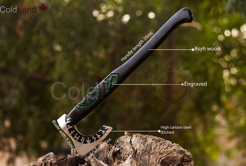 Unleash Your Inner Warrior with Our Viking Battle Axe: ARSAXE16