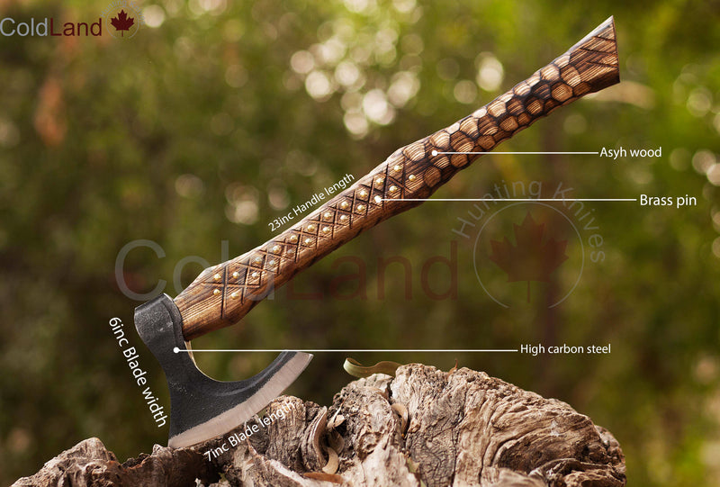 ARSAXE18 Throwing Axe: Precision-Weighted Axe for Competitive Throwers